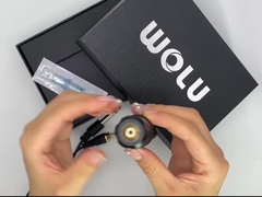 آلات الوشم ذات اللون الرمادي مع موصل RCA ومحرك عالي الجودة